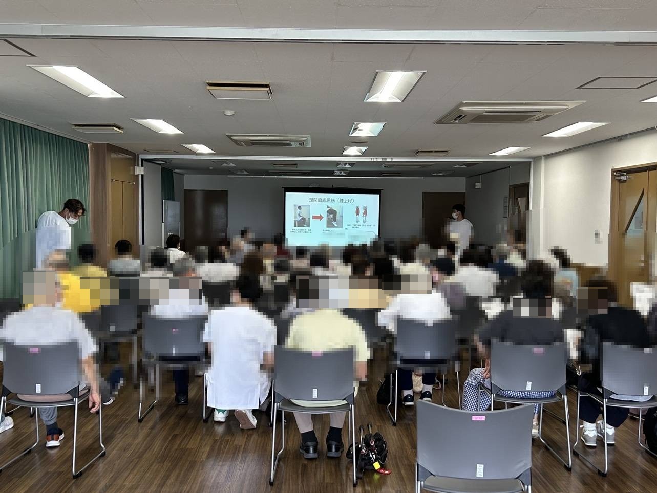 おかげさまで第4回健康教室(6月22日開催)は盛況のうちに終了いたしました。ご参加くださった皆さまに心より感謝申し上げます。